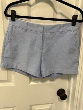 J. Crew Light Blue Tailored Bermuda Shorts